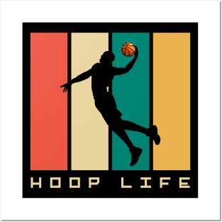 Vintage Retro Basketball, Basketball Posters and Art